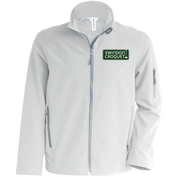 Swindon Croquet Club Mens Soft Shell Jacket