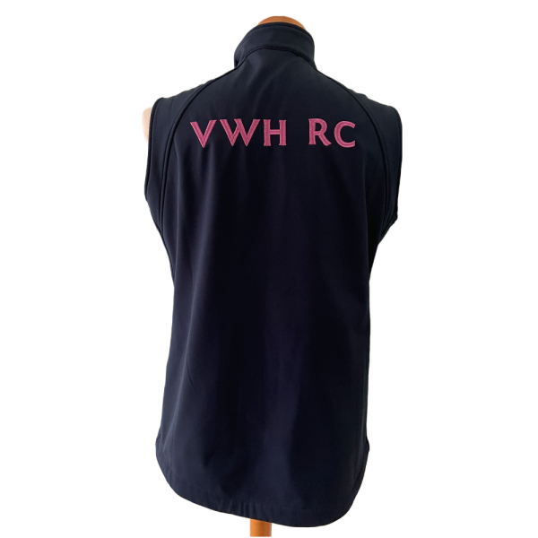 VWH Navy Gilet Back