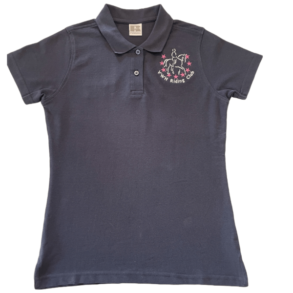 VWH Riding Club Navy Polo Shirt with Logo