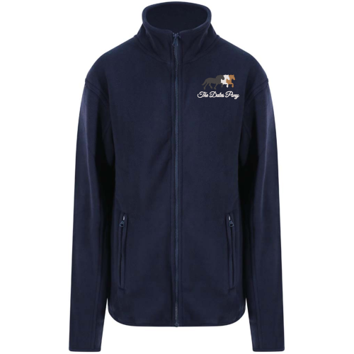 Dales Pony Society Unisex Fleece Jacket Navy