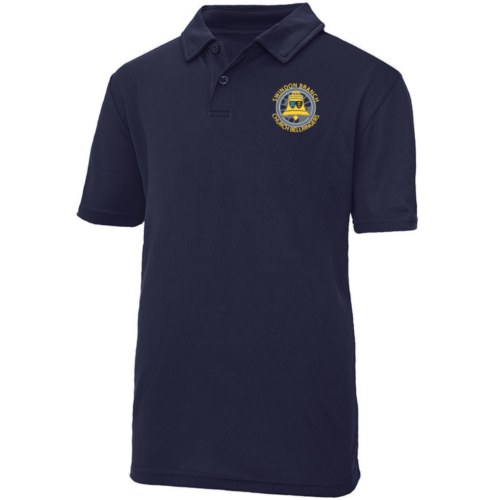 Swindon Branch Church Bellringers Childs Navy Polo Shirt