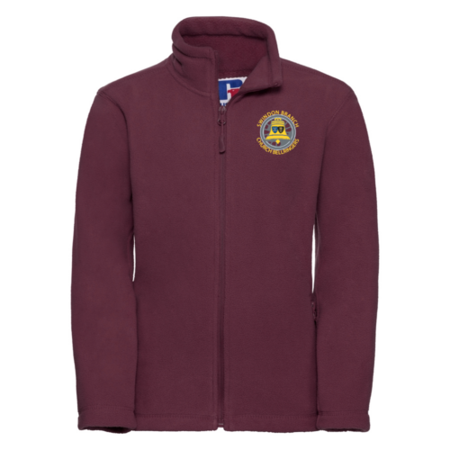 Swindon Branch Church Bellringers Childs Burgundy Fleece