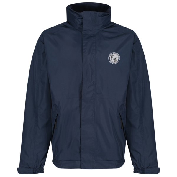 British Connemara Society Navy Waterproof Coat