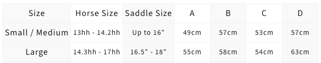 Dressage Square Size Guide